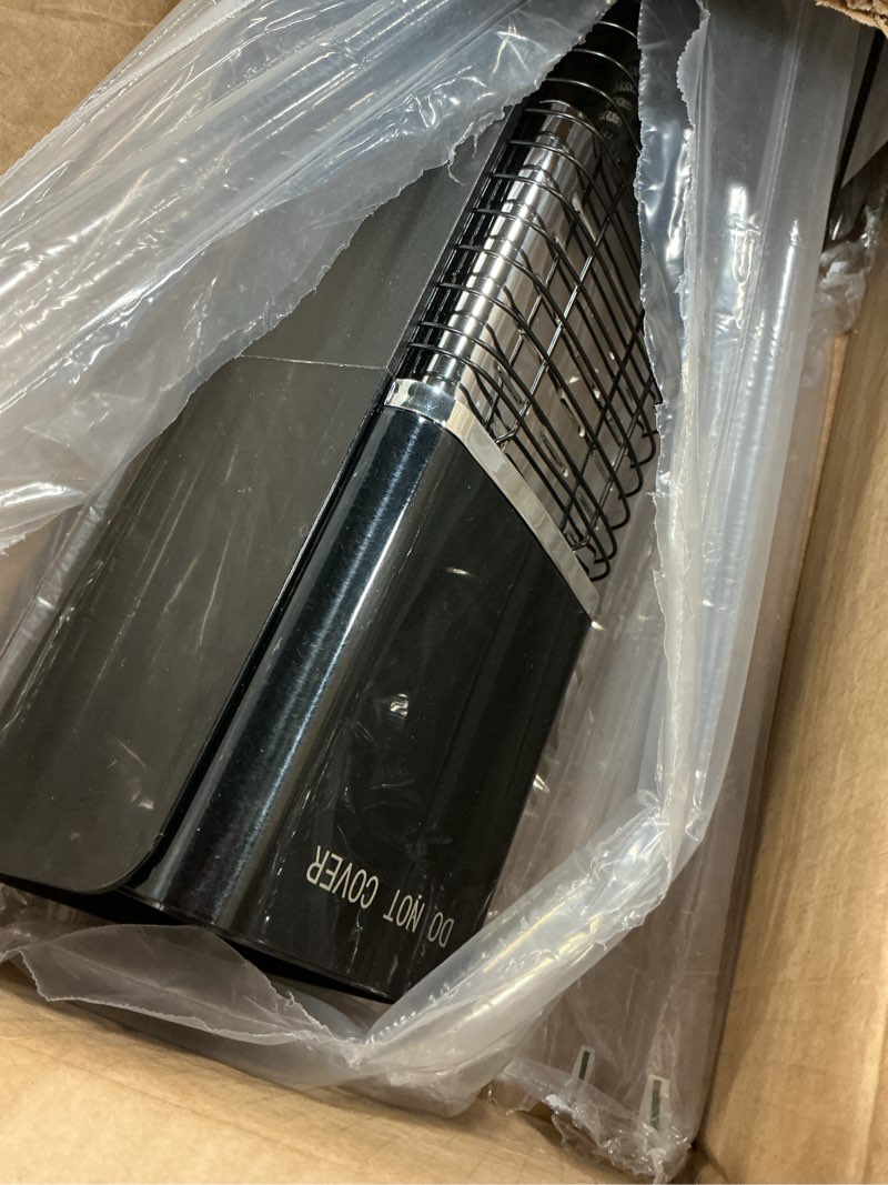 Condition photo showing As Is for YEW Outdoor Electric Patio Heater, 1500w Infrared Heaters with Remote, 24H Timer, 3 Heat Levels, Waterproof, Quiet, Tip-Over Protection, Portable Space Heaters for Indoor Garage,Balcony,Backyard,Porch