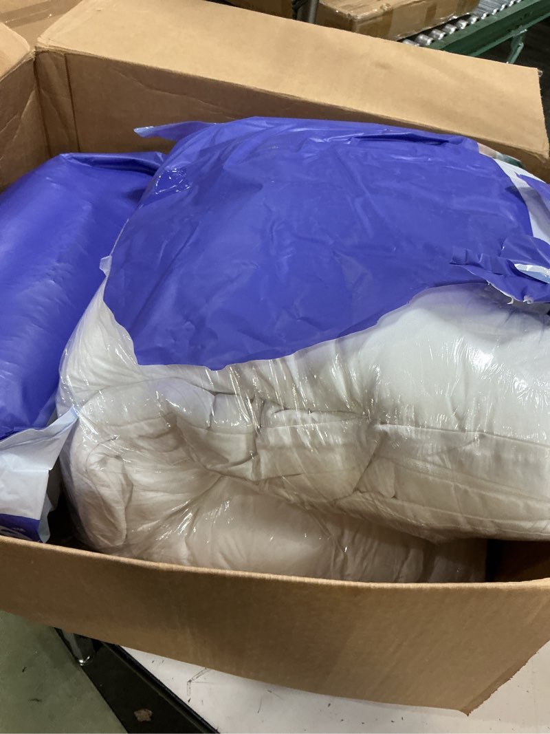 Condition photo showing Good Condition for nuzzle pillows king size set of 2 cooling adjustable pillows for side sleepers, luxury hotel collection bed pillows – best adjust height soft firm pillows for back, stomach and side sleepers