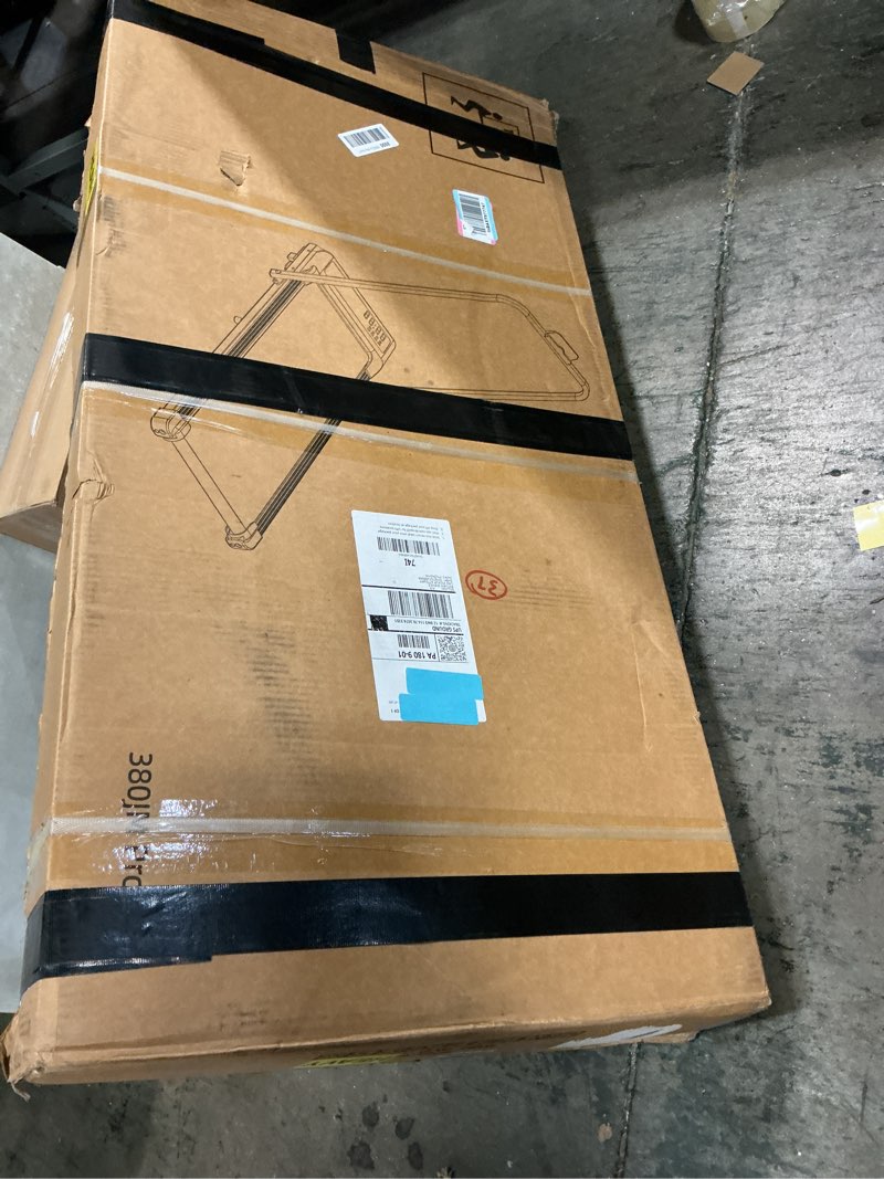 Condition photo showing Good Condition for Walking Pad with Handle Bar, 3.0HP Walking Pad Treadmill with Handles, 3 in 1 Portable Under Desk Treadmills for Home Small Space, Foldable Folding Home Treadmill with Remote Control, 300LBS Capacity