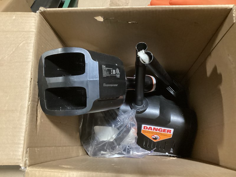 Condition photo showing Good Condition for litheli cordless snow shovel, 40v 12'' brushless electric snow blower for driveway, battery powered snow thrower, 4.0ah battery included