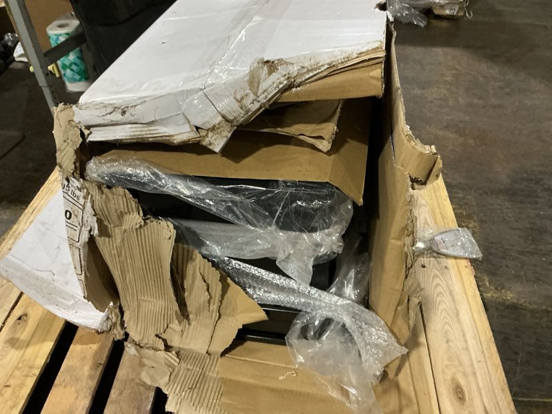 Condition photo showing As Is for Kobalt 35-in W x 37.5-in H 4 -Drawer Steel Rolling Tool Cabinet ( Black )