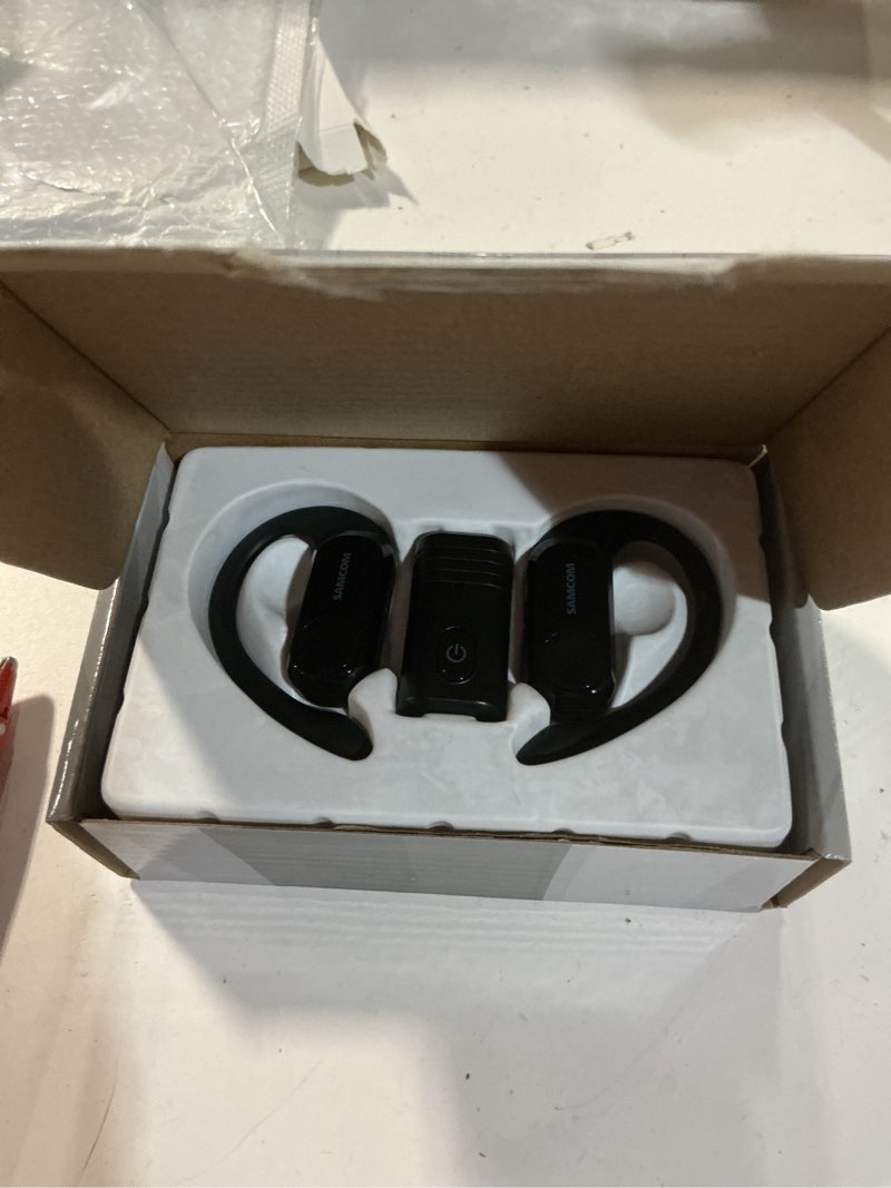 Condition photo showing New/Like New for SAMCOM BTEAR -02 Wireless Radio Earpiece with 2 Pin K Head Dongle, Wireless Headset with Mic PTT for FPCN10A/FPCN30A Walkie Talkie (Radios Not Included)