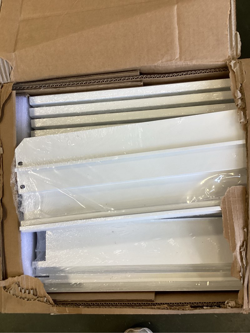 (1 of 6 box )13 Ft. W x 10 Ft. D Outdoor Louvere