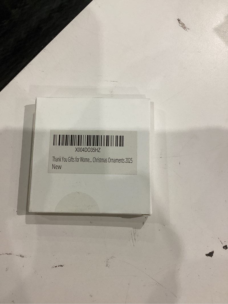 Condition photo showing New/Like New for Thank You Gifts for Women, Nurse, Coworkers, Teacher, Retirement Farewell Going Away, Never Forget The Difference You Make Ornament, Christmas Ornaments 2025