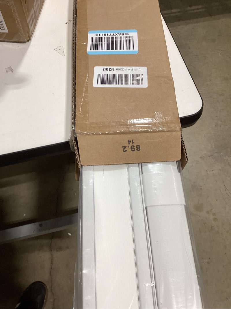 Condition photo showing New/Like New for lazblinds no tools no drill cordless cellular shades, top down bottom up (tdbu) honeycomb shades for home, light filtering thermal insulation blinds for windows, 35.5" w x 72" h, white light filtering - white 35.5" w x 72" h