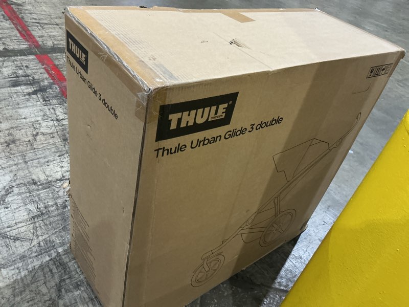 Condition photo showing Good Condition for thule urban glide 3 double child all-terrain stroller, lightweight, air-filled tires & suspension, integrated hand brake