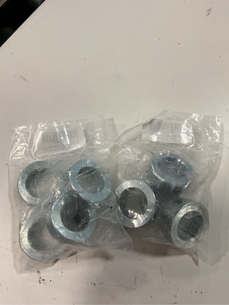Condition photo showing New/Like New for shaft collars 1-1/4\" bore solid steel style zinc plated set screw 8 pieces 1-1/4''