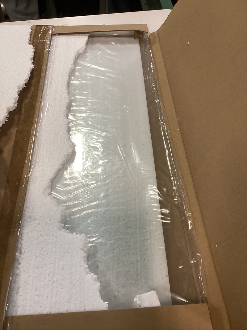 Condition photo showing New/Like New for IMPRESA Refrigerator Shelf Glass Replacement Insert 240350608-23.88 x 15.5 x 0.125 in Clear Tempered Glass - compatible with Frigidaire models - Keeps Fruits & Veggies Fresh