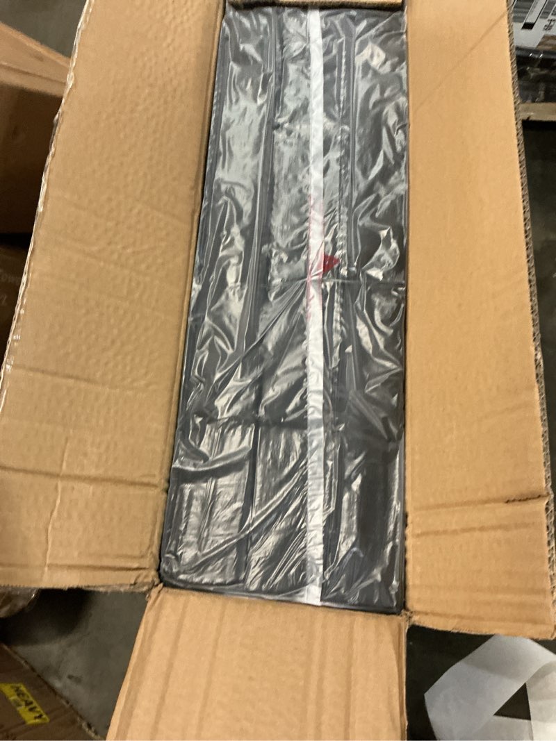 Condition photo showing Good Condition for cap barbell all purpose folding anti tear exercise training aerobic fitness gym & gymnastics balance mat | multiple colors 6' x 2' x 2.0" thick black