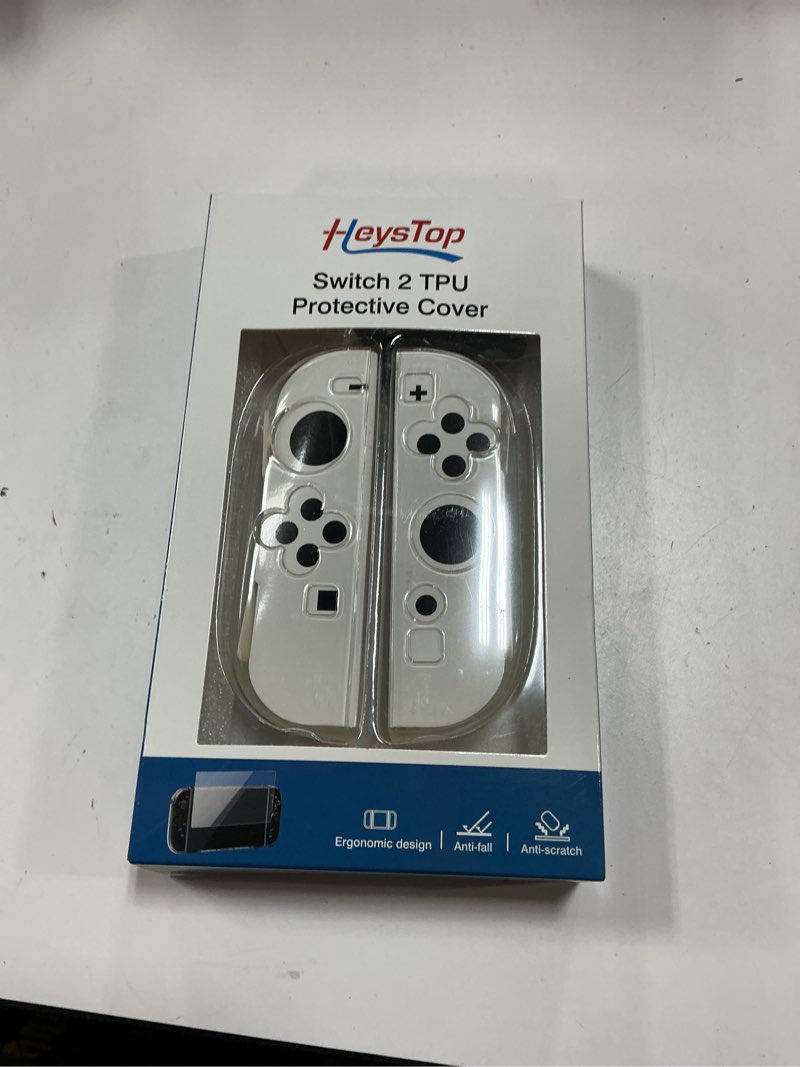 Condition photo showing New/Like New for HEYSTOP Switch 2 Case for Nintendo Switch 2 Case Cover, Switch 2 Cover with 4K HD Screen Protector and Joy-Con Cover, 6 Thumb Grips, Shock Absorption and Anti-Scratch, Soft TPU Material