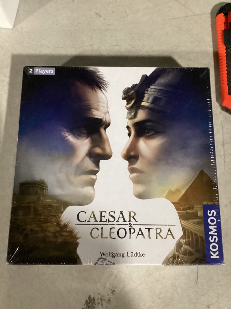 Condition photo showing New/Like New for Caesar & Cleopatra Tactical Two-Player Game | Historical | Thames & Kosmos | Ages 10 & UP | 40 Minutes