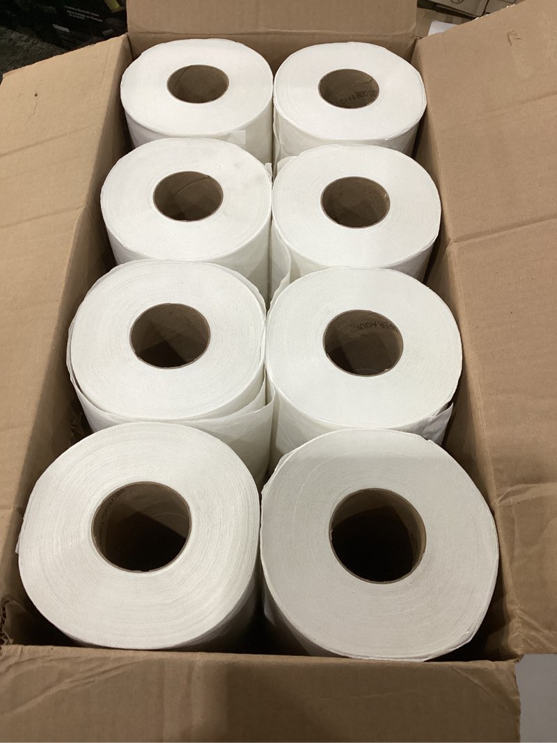 Condition photo showing New/Like New for White Paper Towel Roll 7-7/8"W x 160'L, 8 Rolls