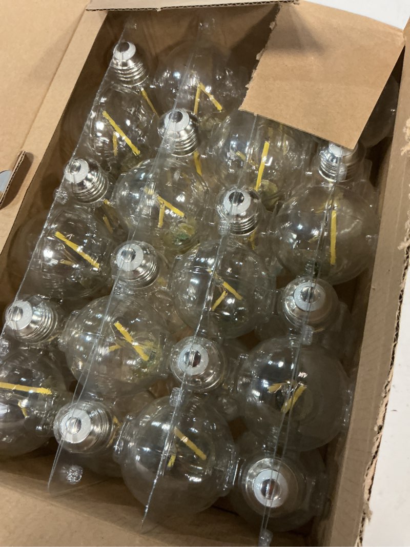 Condition photo showing Good Condition for daybetter a19 vintage led edison bulbs,no-dimmable light bulbs 60w equivalent,5000k white, 8w e26 standard base, 800lumens, cri80+, clear glass filament bulb for home, farmhouse,6 pack