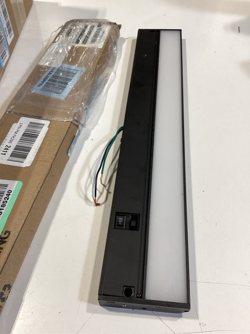 Condition photo showing Good Condition for similar to american lighting alc2-12-wh-master alc2-12-wh led complete collection 1-pack 12 in dark bronze
