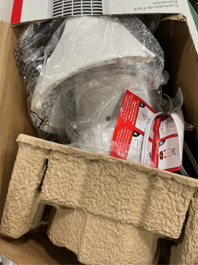 Condition photo showing Good Condition for honeywell quietset whole room oscillating tower filter fan with remote, white, hyf260