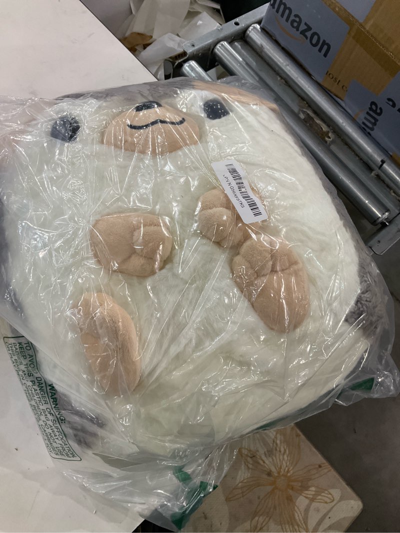 CHDGIOHA Hedgehog Stuffed Animal Plush Toy - 17.7'' Soft Gray Hedgehog Plush, Cute Stuffed Animal fo