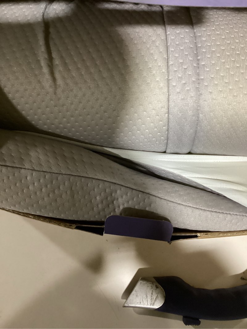 Condition photo showing New/Like New for DONAMA Cervical Pillow for Neck and Shoulder,Contour Memory Foam Pillow,Ergonomic Neck Support Pillow for Side Back Stomach Sleepers with Pillowcase Light Grey Queen Size 24.8"Lx14.96"Wx5.51"H