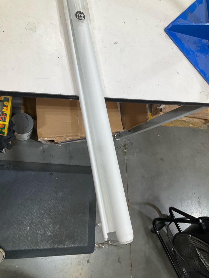 Condition photo showing Good Condition for levolor 73-in x 78-in white room darkening cordless roller shade