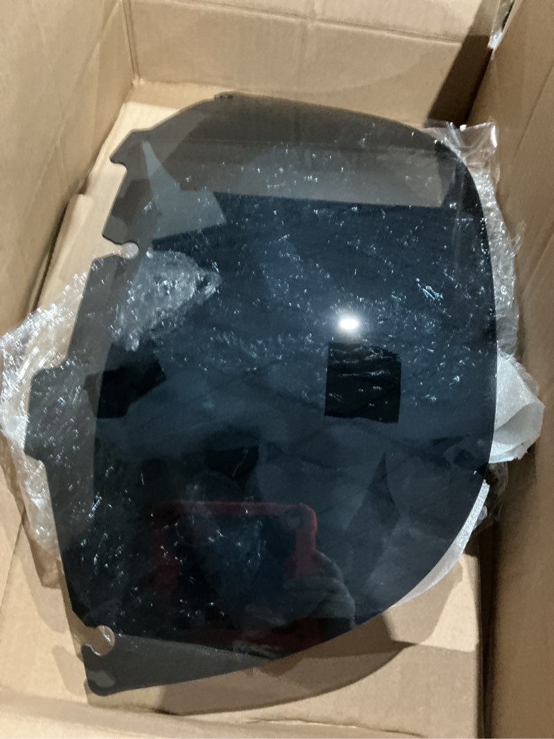 Condition photo showing As Is for similar)))4.5 inch black windshield compatible with harley davidson touring street glide electra glide flht flhtcu ultra classic glide flhx flhtk tri glide 1996-2013