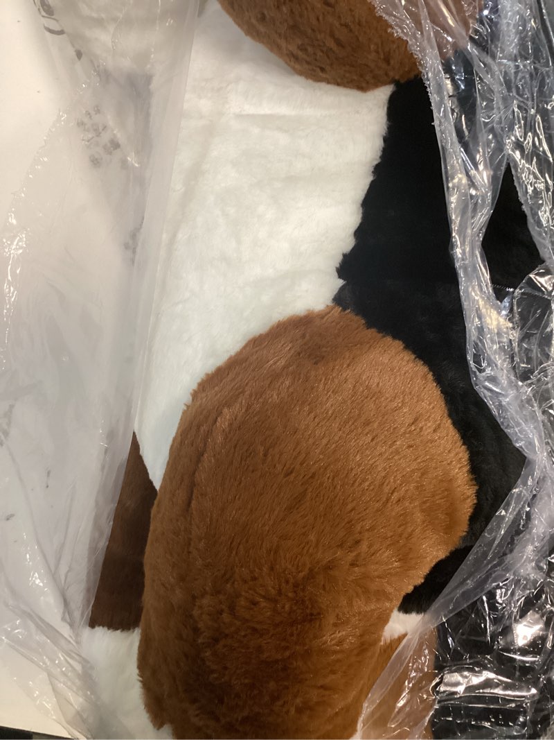 Condition photo showing Good Condition for ikasa giant bernese mountain dog stuffed animl plush toy,big large jumbo soft toys,30" huge size cute fluffy plushy oversized plushie,gifts for kids bernese dog