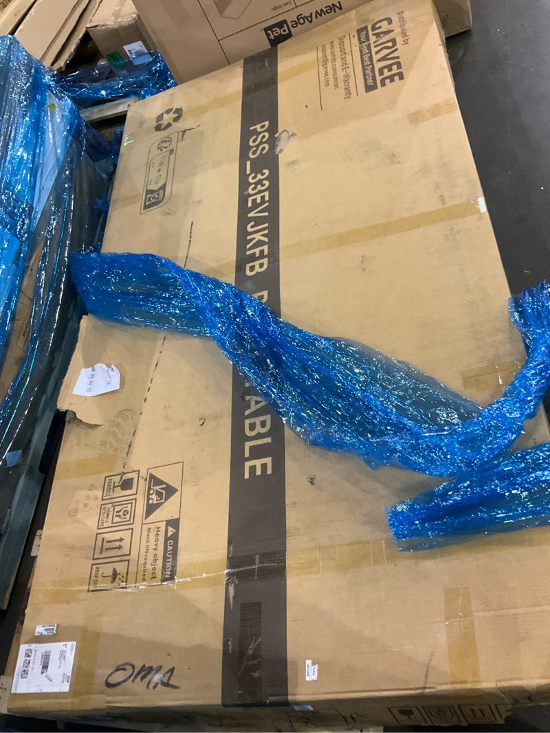 Condition photo showing As Is for GAOMON 6/7 Foot Pool Table, Portable Billiard Tables, Foldable Small Pool Table, Mesa De Billar Includes Full Set of Billiard Balls, 2 Cue Sticks, Chalk & Felt Brush for Family Game Room 6ft Black