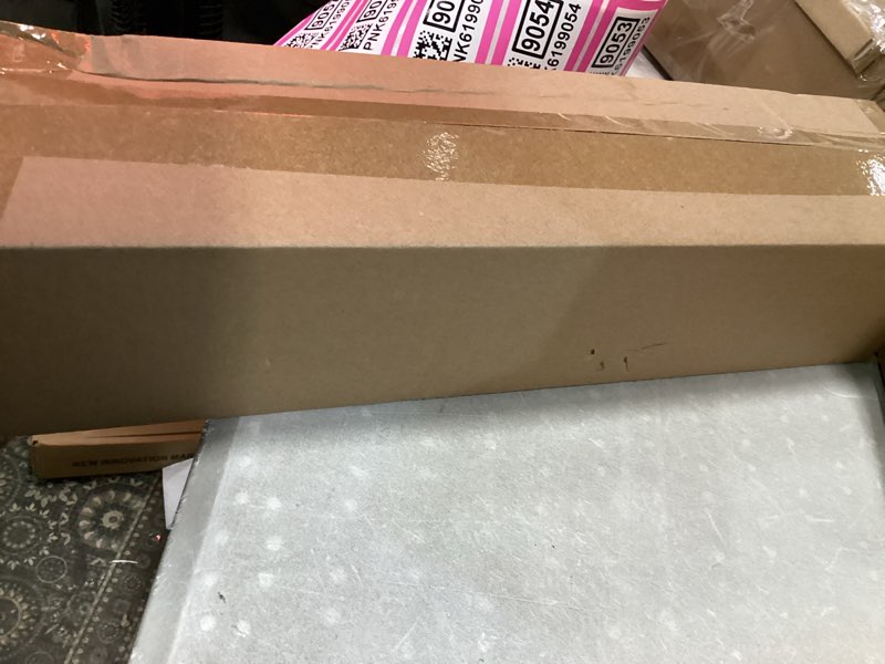 Condition photo showing New/Like New for bronze aluminium curtain rods for windows,1 inch adjustable curtain rod 48-84,heavy duty drapery rods with thicken bracket,decorative modern single rod with aluminium finials bronze 32"-84"