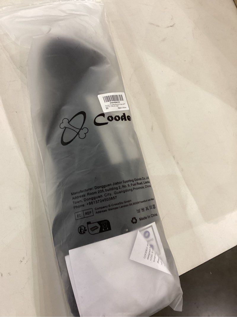 Condition photo showing Good Condition for Coodeo Dog Back Brace for Dogs Arthritis, Pet Back Bracer for IVDD, Back Protector Helps Pain Relief, Surgical Recovery and Rehabilitation, Dogs Back Disease Prevention. (Black,X-Large) X-Large Black