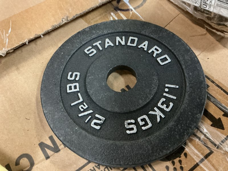 2.5 lb weight plate