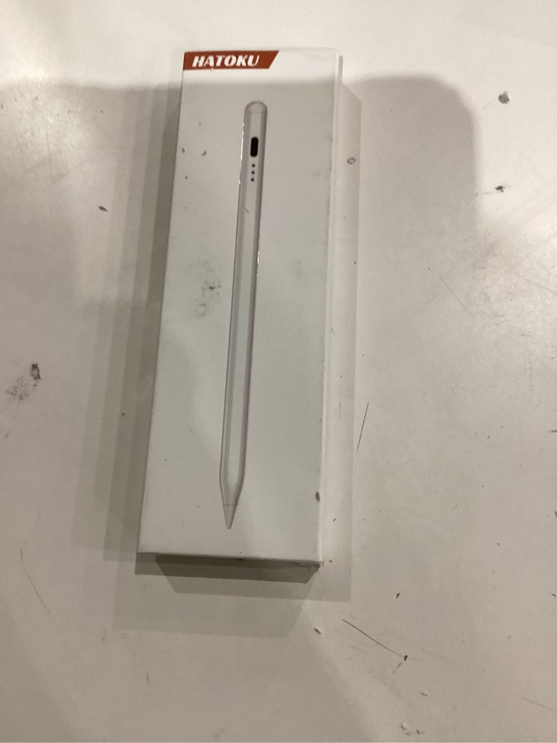Condition photo showing As Is for Stylus Pen for iPad 2018-2025, 15 Mins Fast Charging Magnetic Pencil (1st Generation) with Tilt Sensitivity & Palm Rejection for iPad 6-8/9/10/11, Air 3/4/5/M2/M3, Mini 5/6/7, Pro 11/12.9/M4/M5