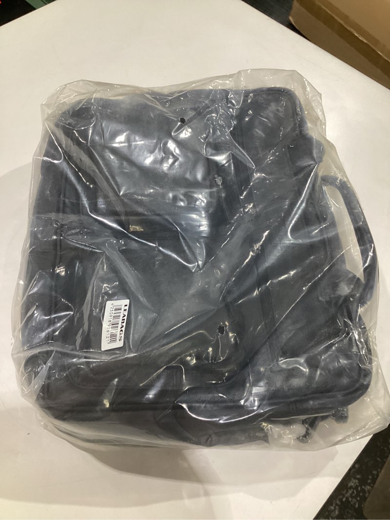 Condition photo showing As Is for SIMILAR TO STOCK PHOTO Genuine Leather Laptop Bag for Men, Padded 15.6\" Laptop Sleeve, Leather Messenger Bag for Men Briefcases, SIMILAR TO STOCK PHOTOS