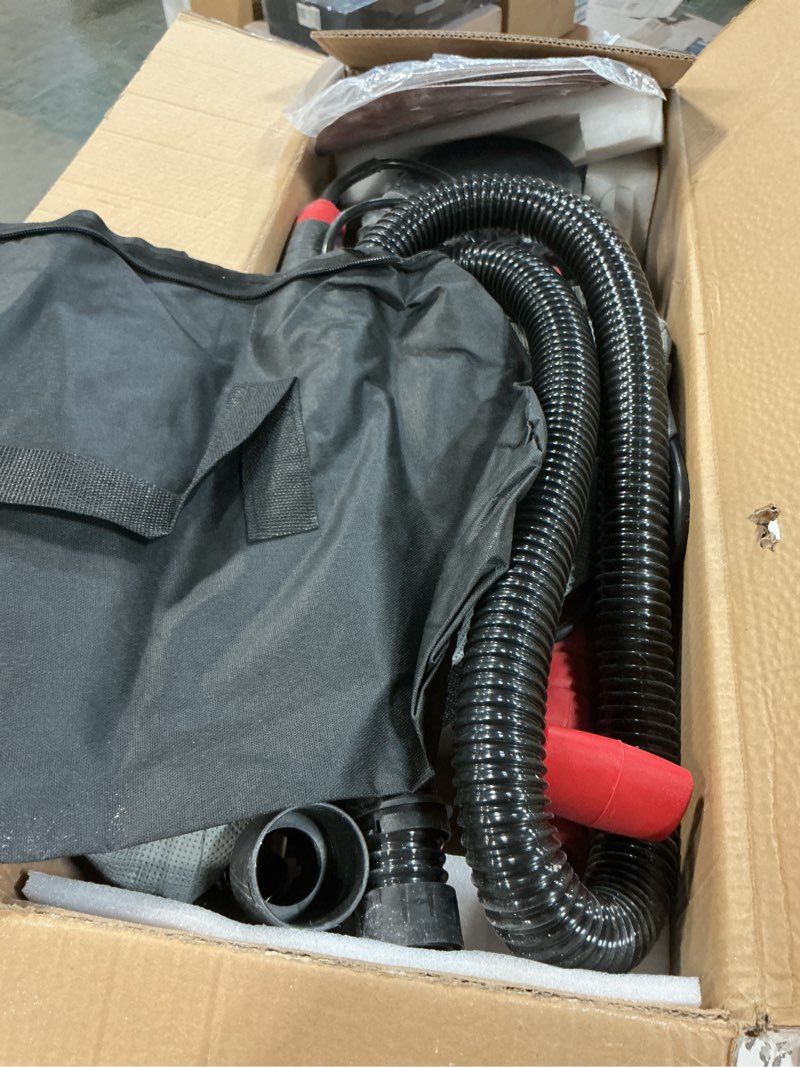 Condition photo showing As Is for Drywall Sander, 2025 Upgraded 8-Amp Popcorn Ceiling Removal Tool with 7 Variable Speed 800-1800RPM, Drywall Sander with Vacuum Dust Collector with Extendable Handle, LED Light, 12pcs Sanding Discs,Red