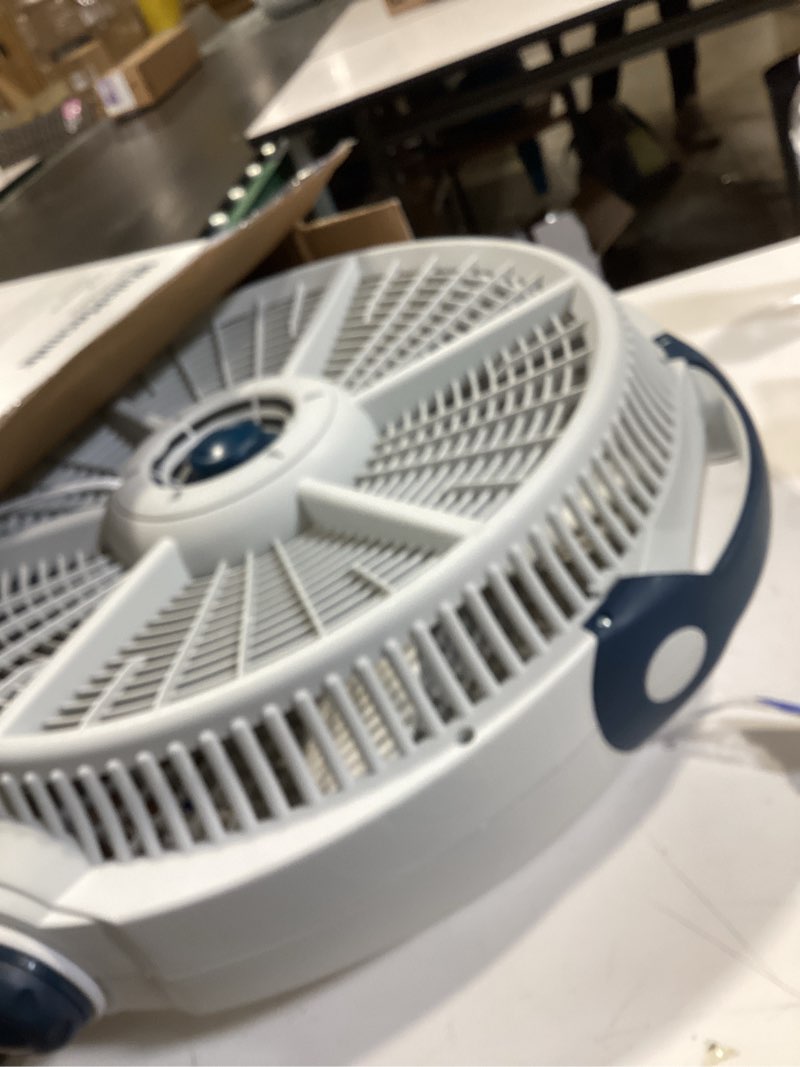 Condition photo showing Good Condition for lasko wind machine fan, air circulator fan with 3 speeds, 20" model 3300, gray