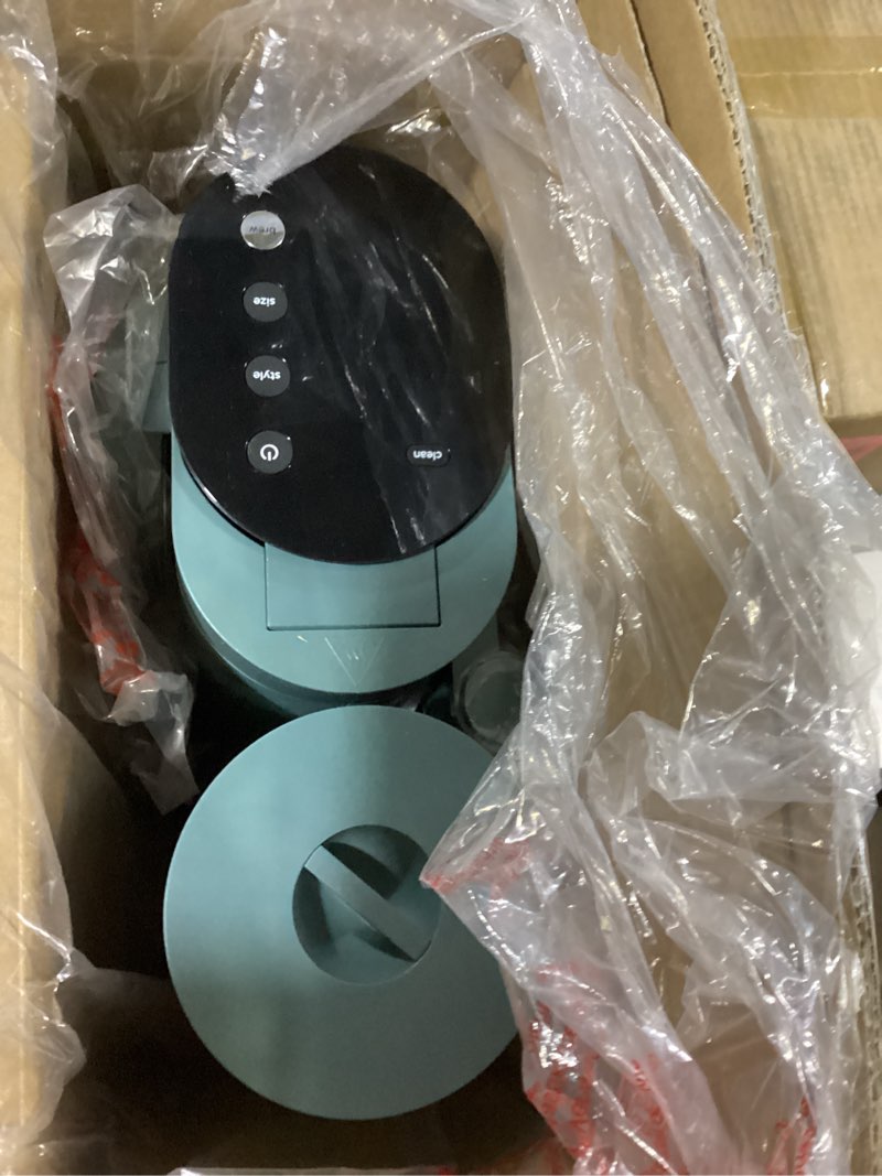Condition photo showing New/Like New for ninja pods & grounds specialty single-serve coffee maker, k-cup pod compatible, built-in milk frother, 6-oz. cup to 24-oz. travel mug sizes, iced coffee maker, 1550 watts, sage green, pb051sg standard sage green
