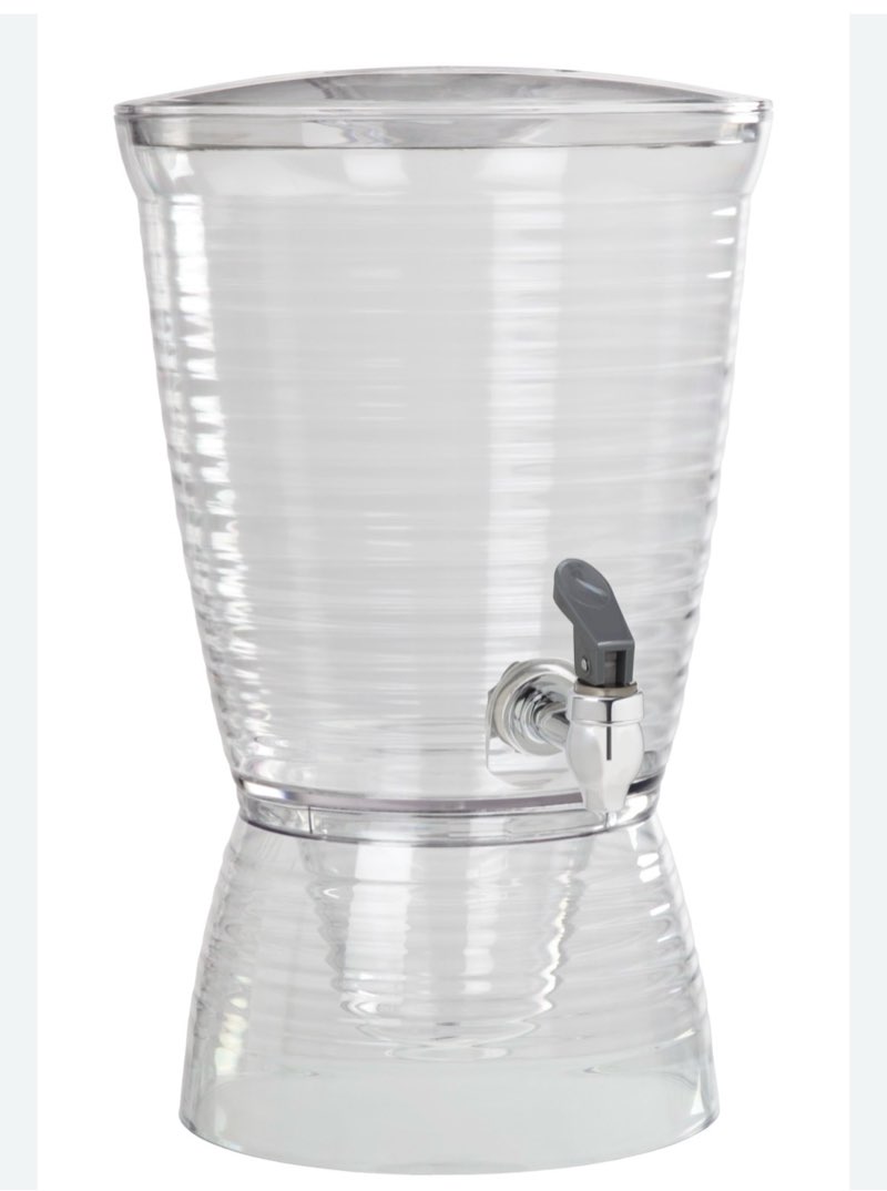 Drink Dispenser Sealed Bottle Drinks Transparent Buffet with