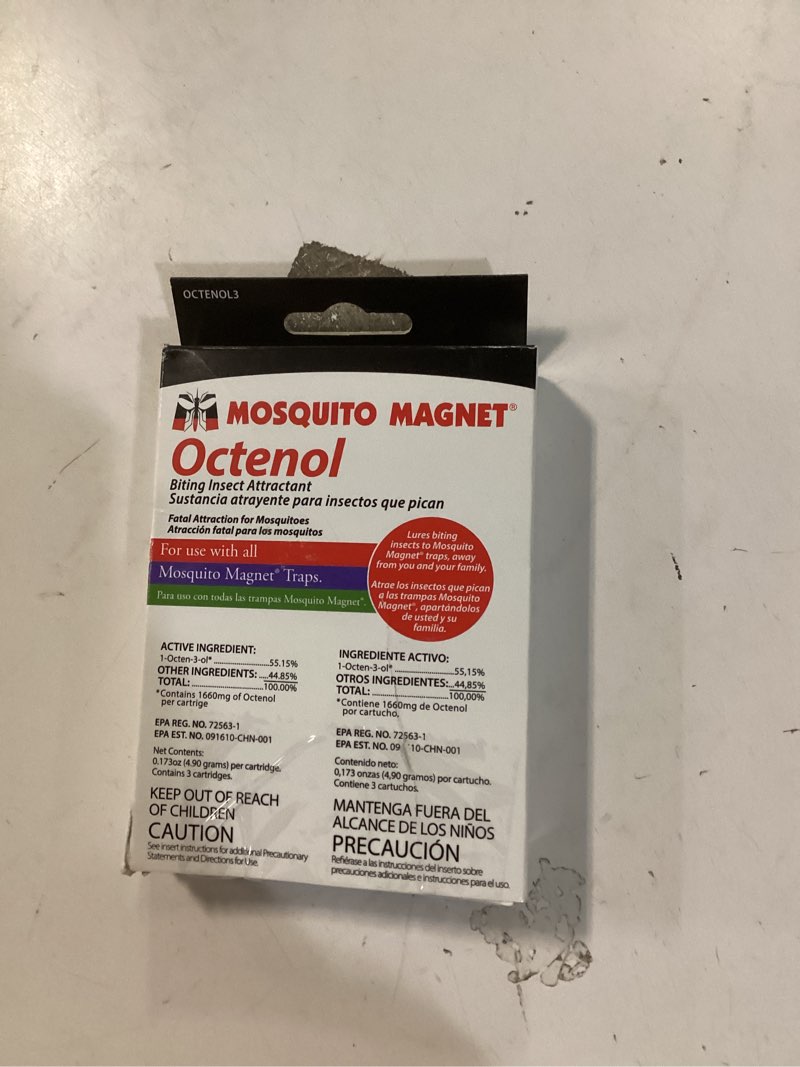 Condition photo showing New/Like New for Mosquito Magnet Octenol Attractant  3 Pack