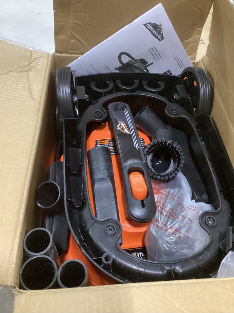 Condition photo showing Good Condition for Armor All AA255W Wet/Dry Utility Vac 2.5 Gallon, 2.5-Gallon,120 Volts (AC), Orange/Black Update 2.5 Gal