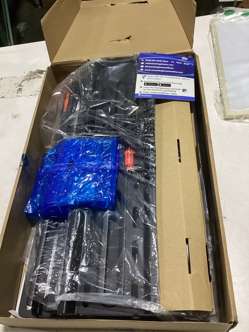 Condition photo showing Good Condition for mounting dream tv wall mount for 32-65 inch television,mount with swivel and tilt, full motion bracket with articulating dual arms, fits 16inch studs, max vesa 400x400 mm, 99lbs, md2380