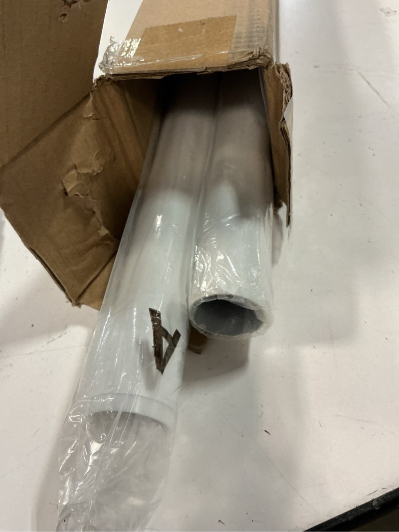 Condition photo showing Good Condition for Tension Curtain Rod by EZFurni, 82 to 123 Inch Adjustable, No Drill Curtain Rods for Windows, Heavy Duty Tension Rod for Window Treatment, Room Divider with Blackout Curtains, Renter Friendly, White white 82-123