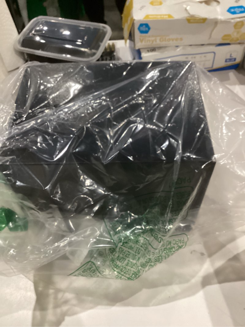 Condition photo showing Good Condition for Bonsaii Safe Box with Electronic Keypad, Steel Security Lock Box with Key, 0.23 Cubic Feet, 9.06" W x 6.69" D x 6.69" H, Small Hidden Safe for Cash Jewelry Electronic Lock