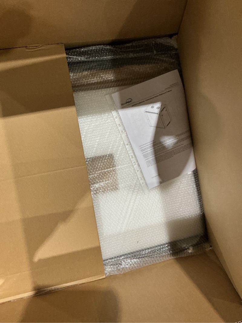 Condition photo showing As Is for navepoint 12u 600mm depth networking cabinet (performance series)