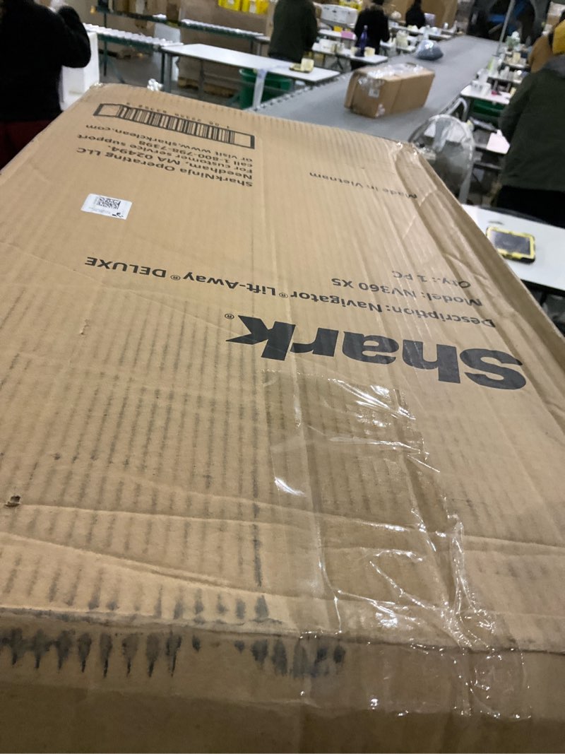 Condition photo showing New/Like New for Shark Upright Vacuum, Navigator Lift-Away Deluxe with Large Dust Cup Capacity, HEPA Filter, Swivel Steering, Upholstery Tool & Crevice Tool, Blue, NV360 Navigator (Navy)