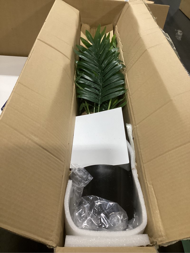 Erimda 5ft Artificial Ficus Tree for Home Decor, Faux Silk Plants Faux Plant Fake Silk Trees with Po