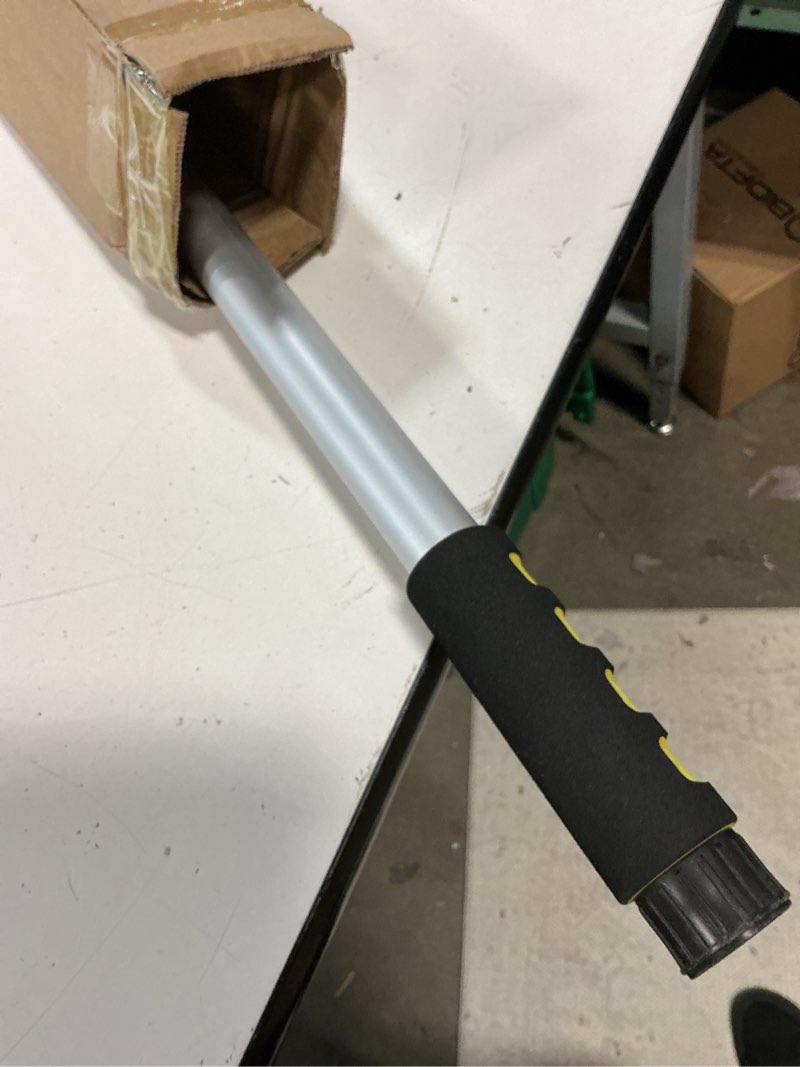 Condition photo showing Good Condition for 20ft reach gutter cleaning tools from ground, telescopic rain gutter cleaners tool with hose attachment and heavy duty wand & connecting adapter 12ft
