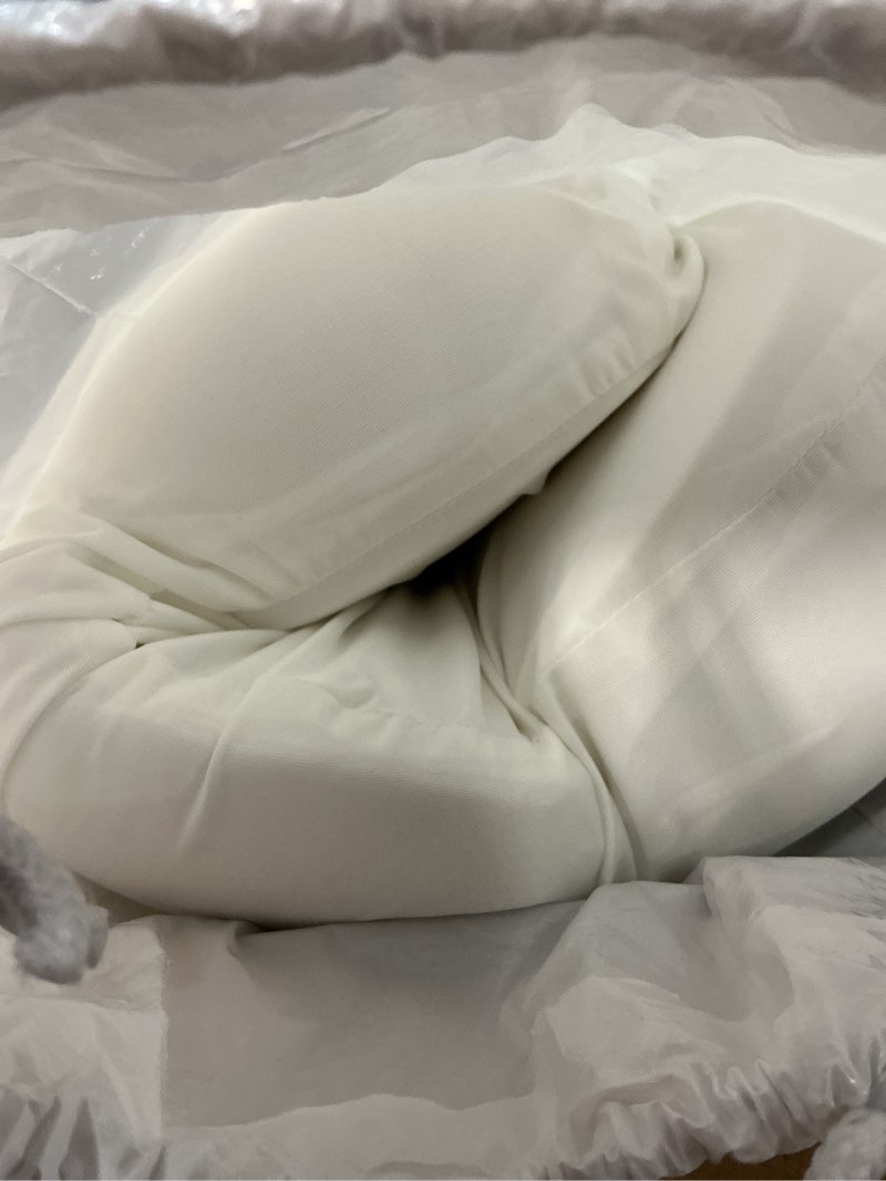 Condition photo showing Good Condition for new 2.0 cloud pillow, ergonomic memory foam pillow, adjustable cervical neck support pillow with breathable pillowcase for side back stomach sleepers