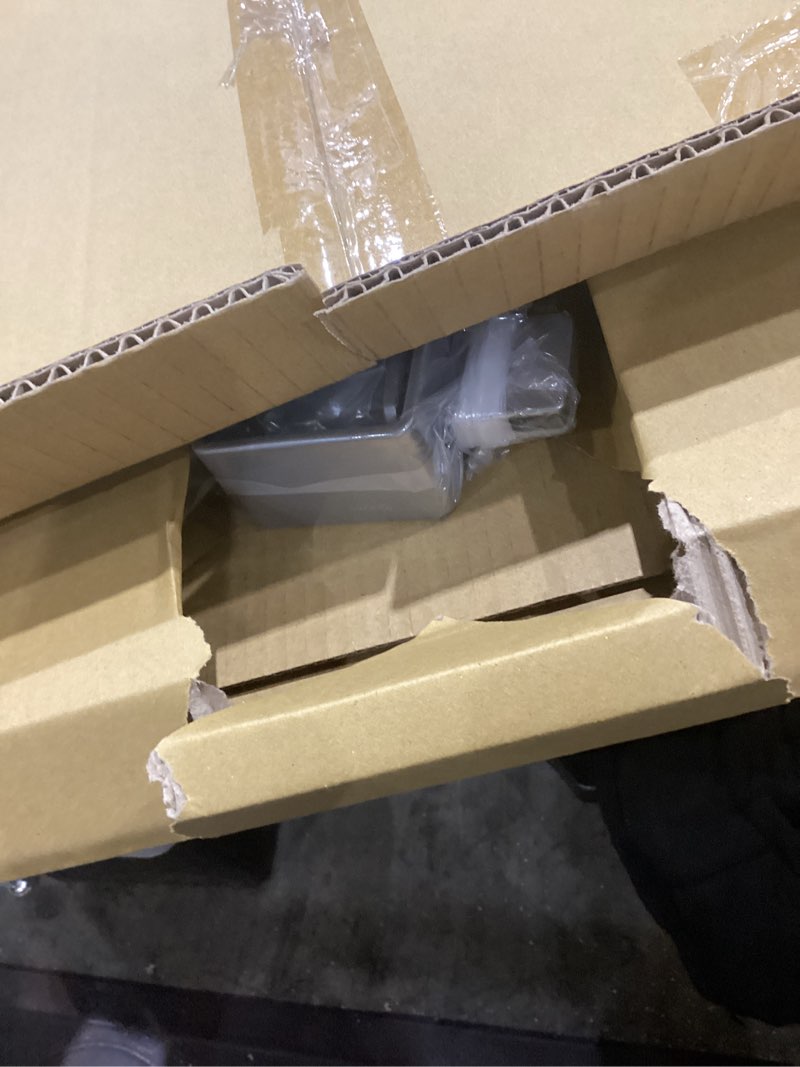 Condition photo showing New/Like New for desk divider for students and desk privacy panel. office partitions and ideal cubicle light shield. frosted acrylic clamp-on desk partition - 17” w x 18”h divider