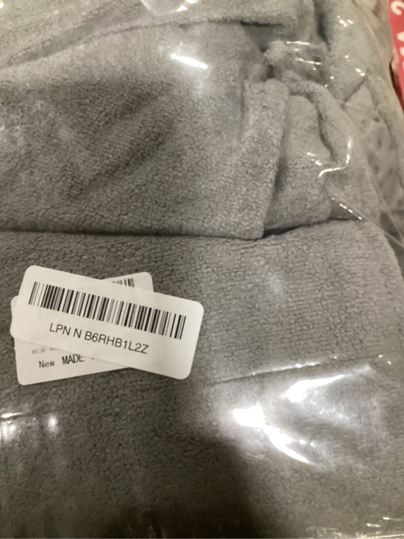 Condition photo showing New/Like New for MYSKY HOME Couch Covers, Couch Cover 3 Cushion Sofa, Couch Covers for Pet, Dog Couch Protector, L Shape Sofa Cover Non Slip Sofa Slipcover Thick Washable Furniture Covers for Pets, 91"x 150", Grey 91" x 150" Grey