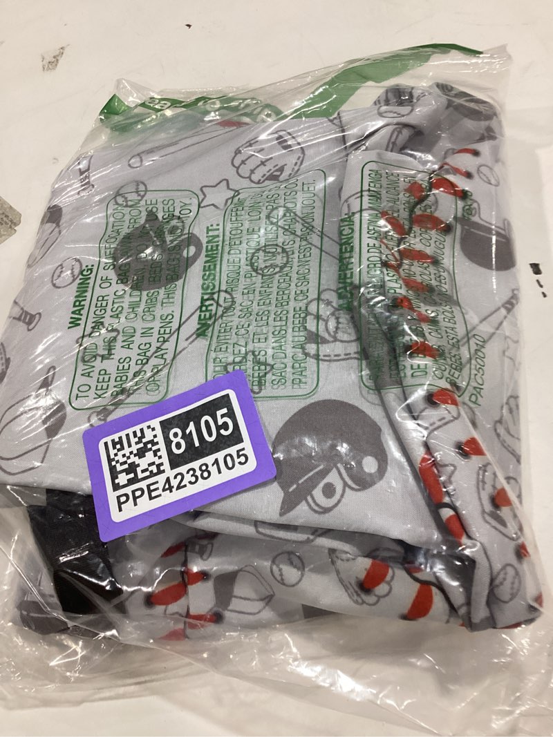 Condition photo showing Good Condition for Baseball Laundry Basket Texture Pattern Foldable Oxford Cloth Funny Tote Bag Laundry Hamper Clothes 
