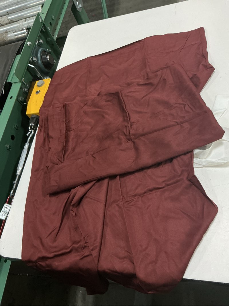Condition photo showing Good Condition for quince bamboo pillowcase set queen color burgundy 