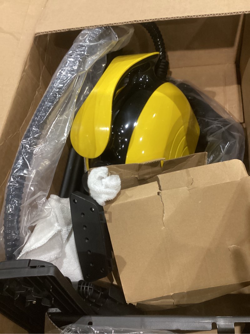 Condition photo showing As Is for Steam cleaner, 1500w Steamer Cleaning Fast Heating Multi-Surface Steam Cleaner for Home?Steamer Cleaning for Grout