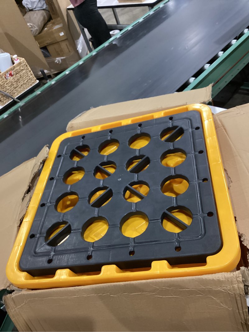 Condition photo showing Good Condition for miumaeov spill containment pallet spill rectangular containment platform